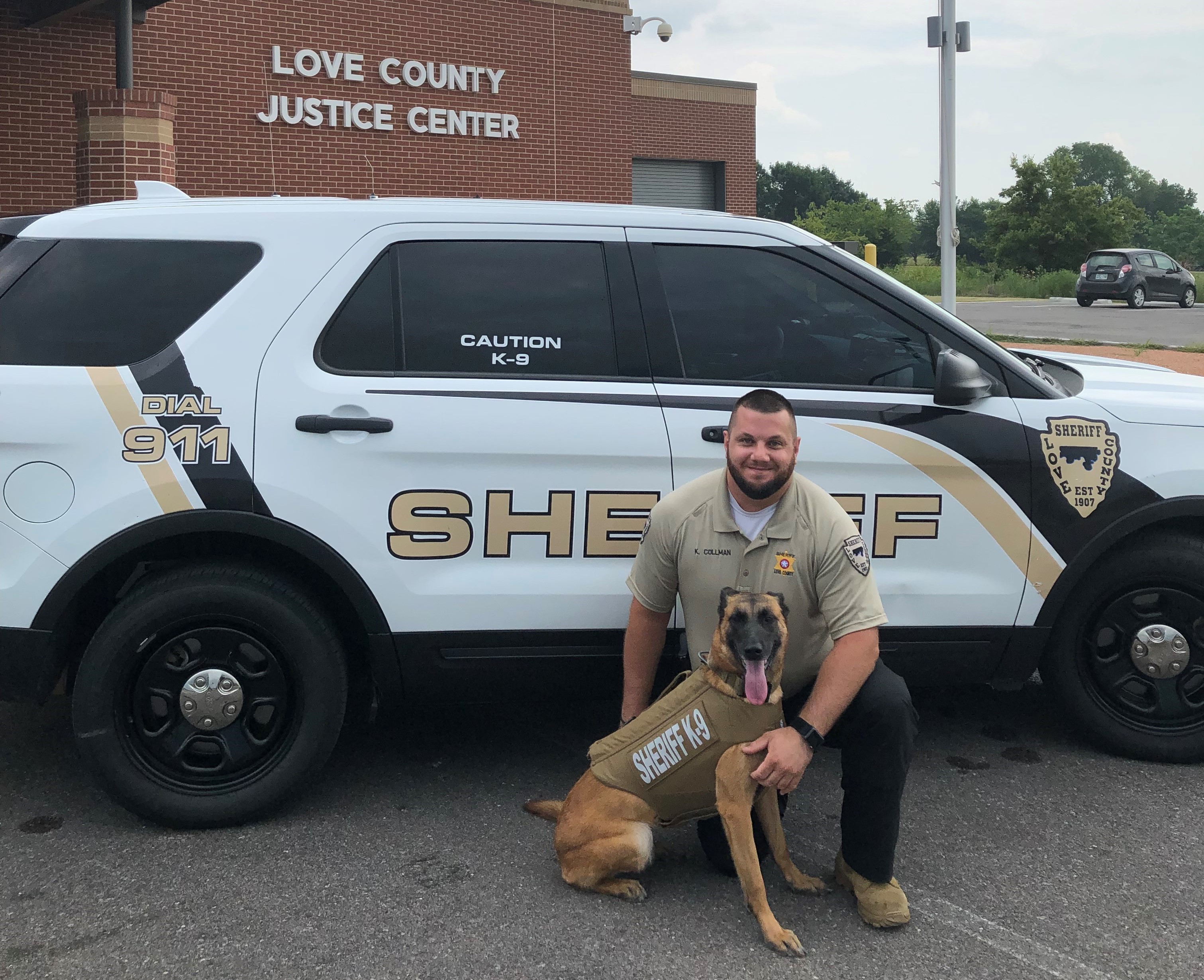 Love County Sheriffâ€™s Office K9 Maya has been awarded a â€œHealthcare for K9 Heroesâ€ Grant